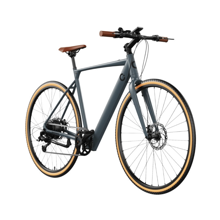 Cecotec Sprint Silver Bicicleta Electrica de 28" - Cuadro de Aluminio - Autonomia hasta 70km - 8 Velocidades - Bateria 10Ah 36V