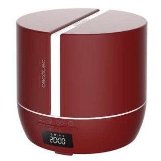 Cecotec PureAroma 550 Connected Garnet Difusor de Aromas 500ml Bluetooth - Pantalla LED - Altavoz - Temporizador 12h - 3 Modos d