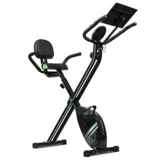 Cecotec X-Bike Pro Bicicleta Estatica Plegable - LCD - 8 Niveles - Resistencia Magnetica - Respaldo y Manillar Ajustables - Vola