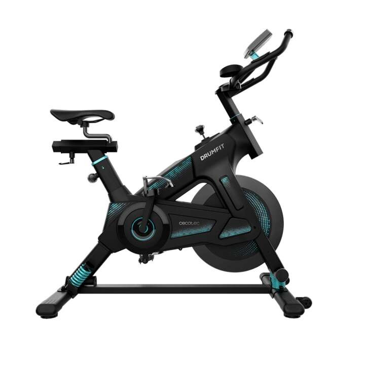 Cecotec DrumFit Indoor 23000 Kosmos Pro Bicicleta Indoor Estatica - Tecnologia Dynamic Pro - Volante de Inercia de 23kg - Pantal