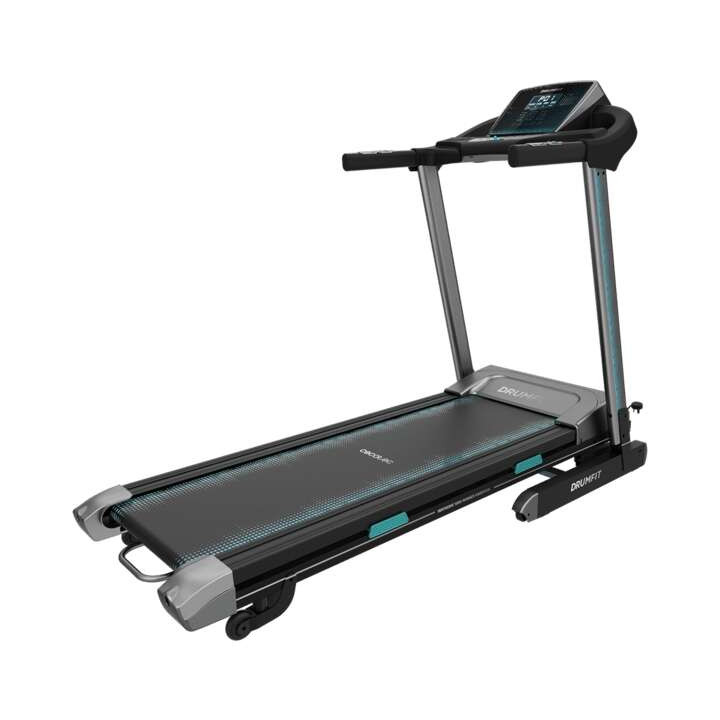 Cecotec DrumFit WayHome 1600 Obelia Ultraflex Cinta de Correr Electrica Plegable - Pantalla LCD - Superficie de Correr de 130x42