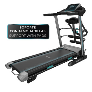 Cecotec DrumFit WayHome 1600 Obelia Pro Cinta de Correr Plegable - 1500W - Velocidad 16km/h - Inclinacion Motorizada - Amortigua