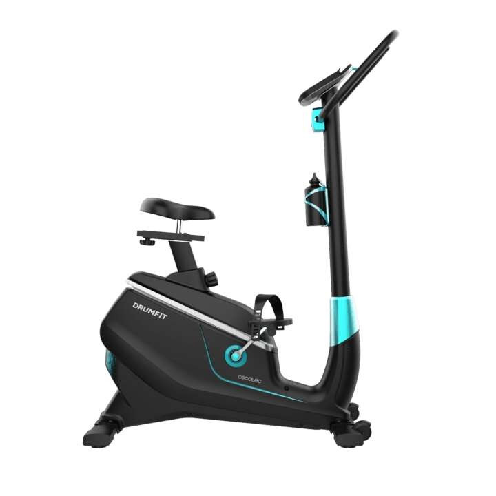 Cecotec DrumFit Cycle 9000 Talos Pro Bicicleta Estatica - Resistencia Magnetica Regulable con Motor - Manillar con Sensor de Fre