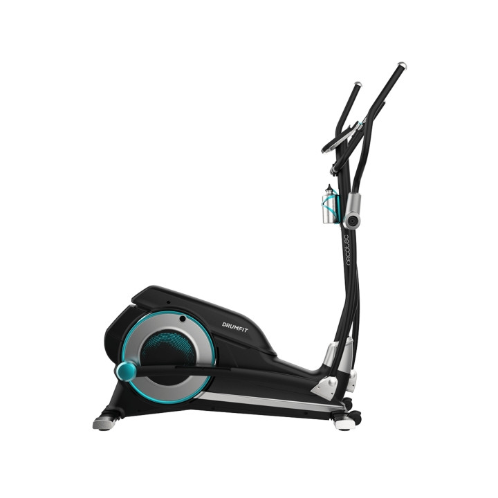 Cecotec DrumFit Elliptical 9000 Eir Pro Bicicleta Eliptica - Pantalla LCD - Resistencia Magnetica - Pedaleo Silencioso - Volante