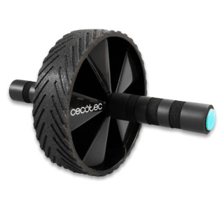 Cecotec DrumFit AB Wheel Rueda Abdominal - Soporta hasta 200kg - Multifuncion - Agarre Antideslizante Acolchado - Esterilla Incl