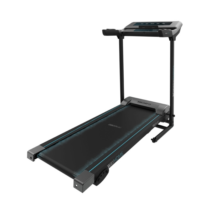 Cecotec DrumFit WayHome 1200 Runner Sprint Cinta de Correr Plegable - 1100W - Velocidad hasta 12km/h - 12 Programas - Pantalla L