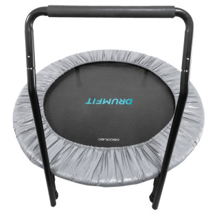 Cecotec Drumfit Jump 920 Trampolin de Fitness de 92cm - Soporta hasta 100kg - Incluye Accesorios - Base con 6 Patas - Agarre Cen