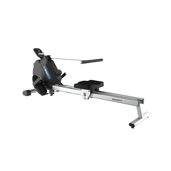 Cecotec DrumFit Rower 5500 Regatta Maquina de Remo - LCD Multifuncion - Resistencia Magnetica - 16 Niveles Ajustables - Rail de