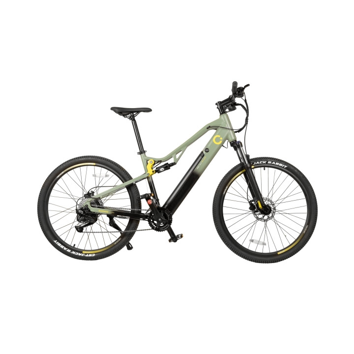 Cecotec Mountain Millor Bicicleta Electrica de 27.5" - Doble Disco de Freno Hidraulico - Autonomia 90km - Cambio Shimano 18 Velo