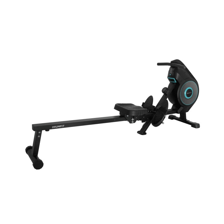 Cecotec Drumfit Rower Eolo Magno Maquina de Remo - LCD Multifuncion - Resistencia Combinada Aire y Magnetica - 8 Niveles - Plega