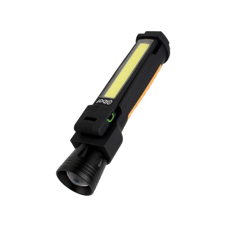 Elbat Flashlight Linterna de Trabajo LED - Linterna 800LM - Luz de Trabajo 750Lm - Funcion Powerbank - Resistente a Golpes y Sal