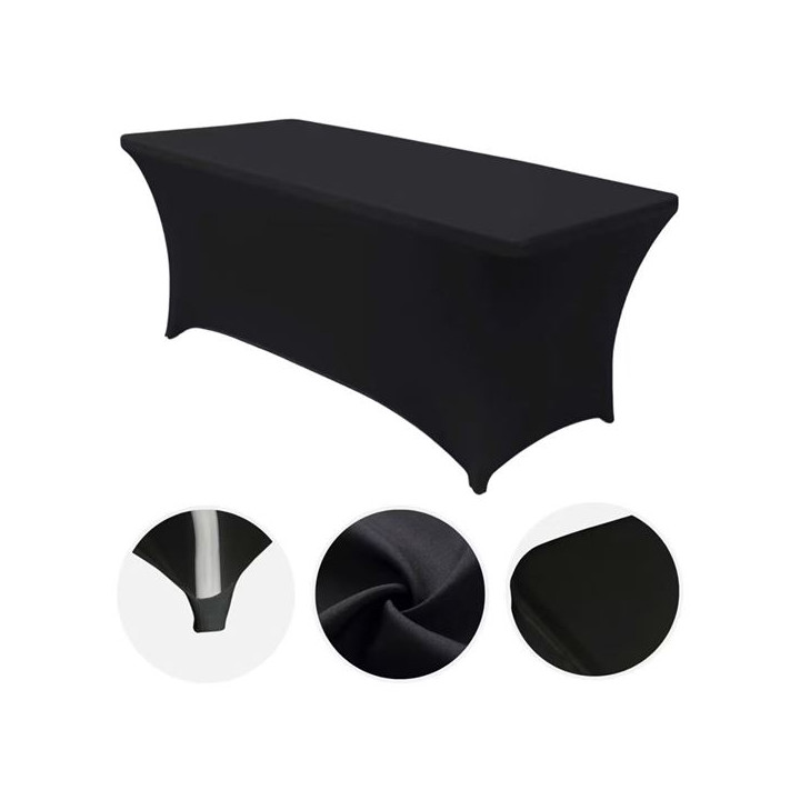 Sungarden Funda Para Mesa de Resina 180x74x74cm - Color Negro