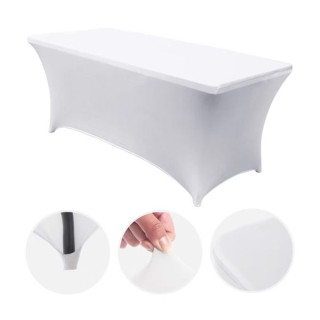 Sungarden Funda Para Mesa de Resina 152x70x74cm - Color Blanco