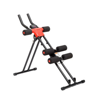 Innovagoods Plawer Maquina de Abdominales Plegable con Guia de Ejercicios - Multifuncion - Pantalla LCD - Plegable y Antidesliza