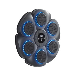 XO SF02 Maquina de Boxeo Inteligente con Musica - 6 Puntos de Impacto - Puntuacion Automatica - Bateria de 2000mAh - Color Negro