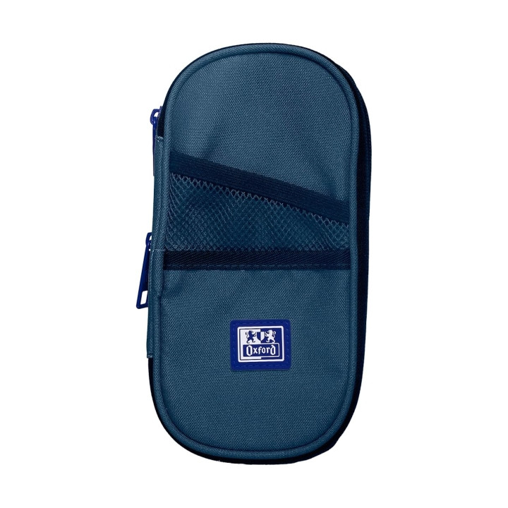 Oxford B-Max Estuche Portatodo Expandible - 1 Compartimento de Gran Capacidad - 2 Bolsillos Exteriores - Fabricado en Material R