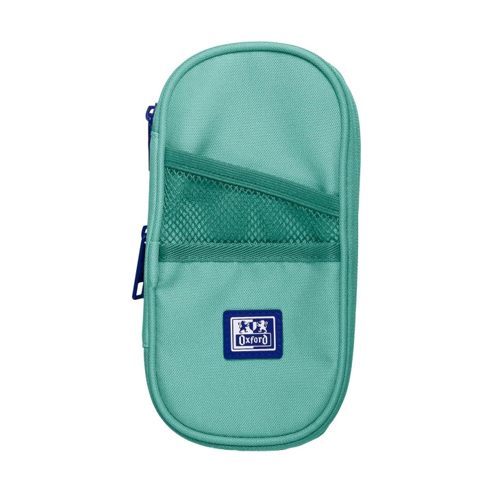 Oxford B-Max Estuche Portatodo Expandible - 1 Compartimento de Gran Capacidad - 2 Bolsillos Exteriores - Fabricado en Material R