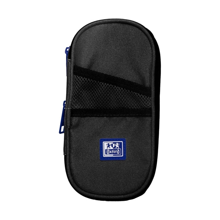 Oxford B-Max Estuche Portatodo Expandible - 1 Compartimento de Gran Capacidad - 2 Bolsillos Exteriores - Fabricado en Material R