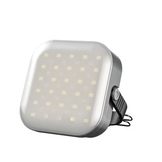 Elbat EB0569 Linterna Solar de Camping 500LM - 6500K - 12 Modos de Iluminacion - Funcion Powerbank - Gancho Ajustable - Color Gr