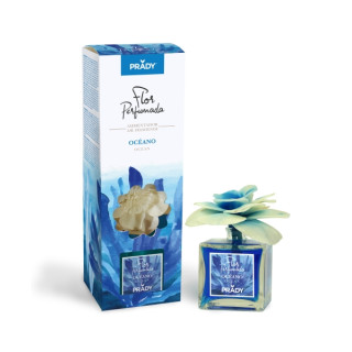 Prady Ambientador Flor Perfumada Oceano - Frasco de Cristal 90ml