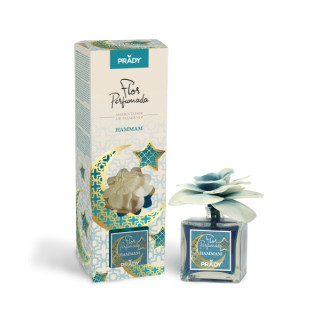 Prady Ambientador Flor Perfumada Hamman - Frasco de Cristal 90ml