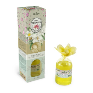Prady Ambientador Magic Flower Jazmin Blanco - Frasco de Cristal 100ml