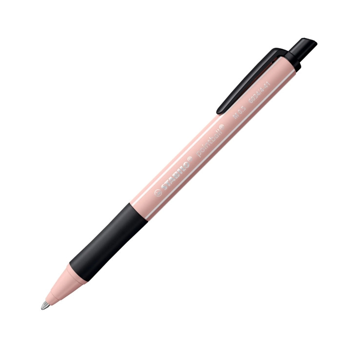 Stabilo Pointball Naturecolors Wildflower Boligrafo Retractil - Trazo 0.5mm - Hecho con 87% Bioplastico - Grip Antideslizante -