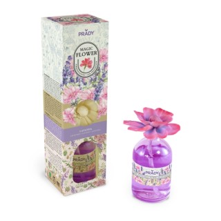 Prady Ambientador Magic Flower Lavanda - Frasco de Cristal 100ml