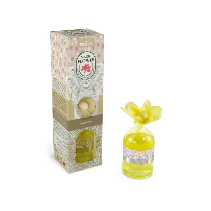 Prady Ambientador Magic Flower Victorius - Frasco de Cristal 100ml