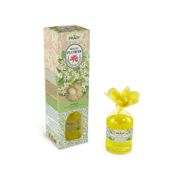 Prady Ambientador Magic Flower Azahar - Frasco de Cristal 100ml