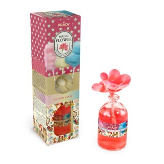 Prady Ambientador Magic Flower Cotton Candy - Frasco de Cristal 100ml