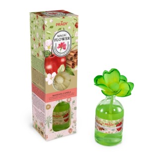 Prady Ambientador Magic Flower Manzana Canela - Frasco de Cristal 100ml