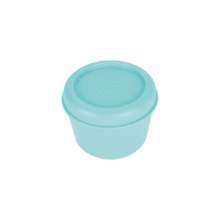 Milan 460 Since 1918 Fiambrera Hermetica Redonda de 0.25L - Libre de BPA - Tapa de Rosca - Apto para Microondas