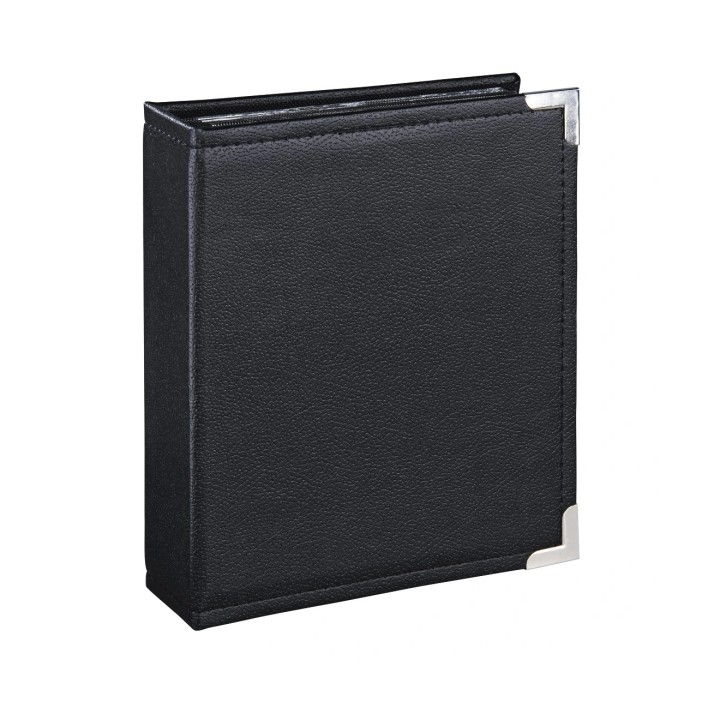 Hama New York City Album de Fotos - Capacidad para 200 Fotos 9x13cm - Insercion Lateral - 16.5x21cm - Color Negro