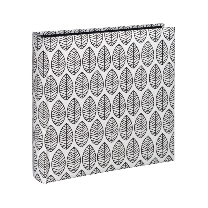 Hama la Fleur Album de Fotos - 100 Paginas Negras - Tapa Plastificada - 30x30cm - Color Blanco