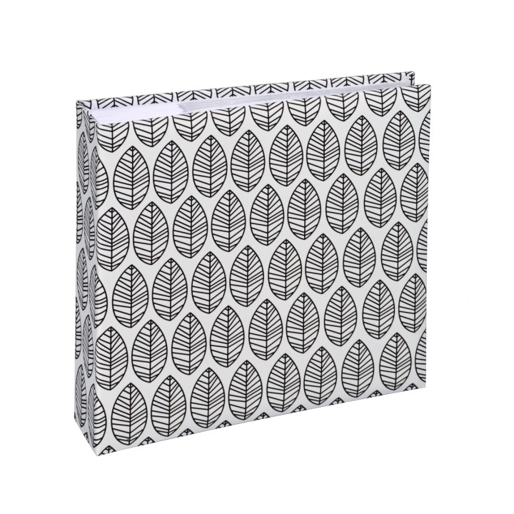 Hama la Fleur Album de Fotos - Capacidad para 200 Fotos 10x15cm - Insercion Lateral - Tapa Plastificada - 22.5x22cm - Color Blan