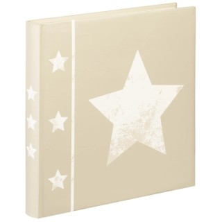 Hama Skies Album de Fotos - 60 Paginas Blancas - Tapa Plastificada - 30x30cm - Color Beige