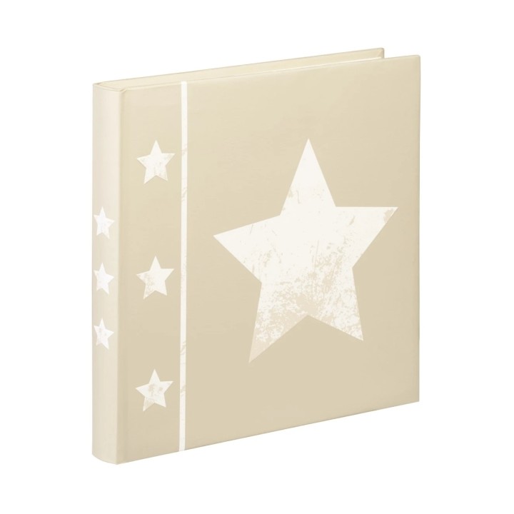 Hama Skies Album de Fotos - 60 Paginas Blancas - Tapa Plastificada - 30x30cm - Color Beige