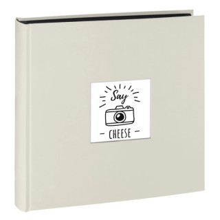 Hama Fine Art Album de Fotos - 100 Paginas Negras - Tapa de Papel - 30x30cm - Color Blanco