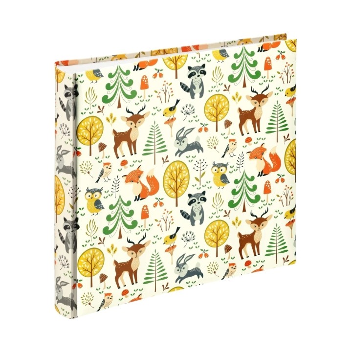 Hama Forest Album de Fotos - 100 Paginas Blancas - Tapa Plastificada - 30x30cm - Multicolor