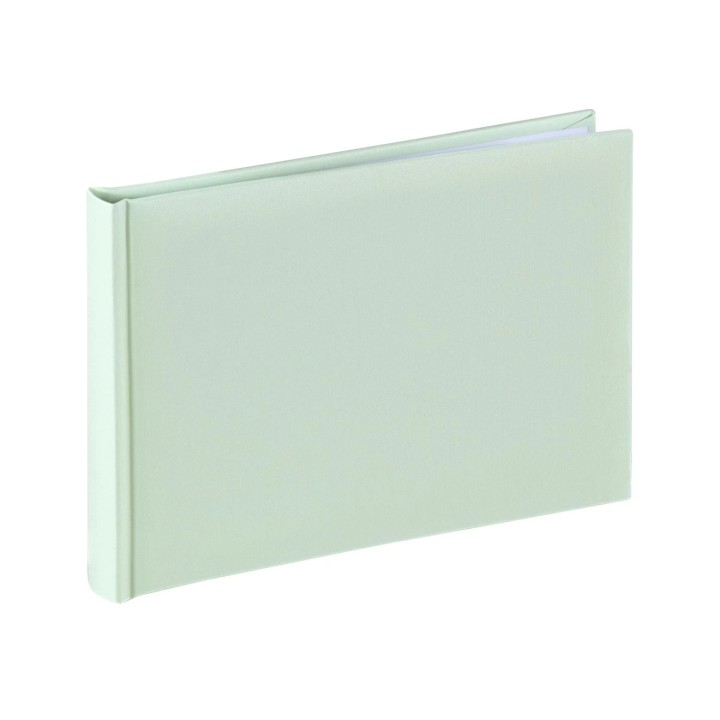 Hama Fine Art Album de Fotos - 36 Paginas Blancas - Tapa de Papel - 24x17cm - Color Verde Pastel