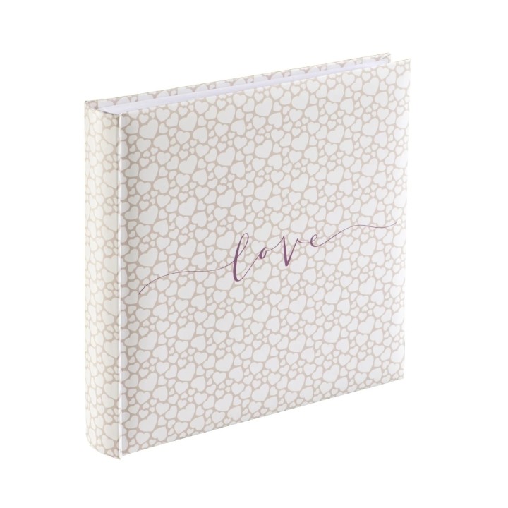 Hama Romance Album de Fotos - 80 Paginas Blancas - Tapa Plastificada - 30x30cm - Multicolor