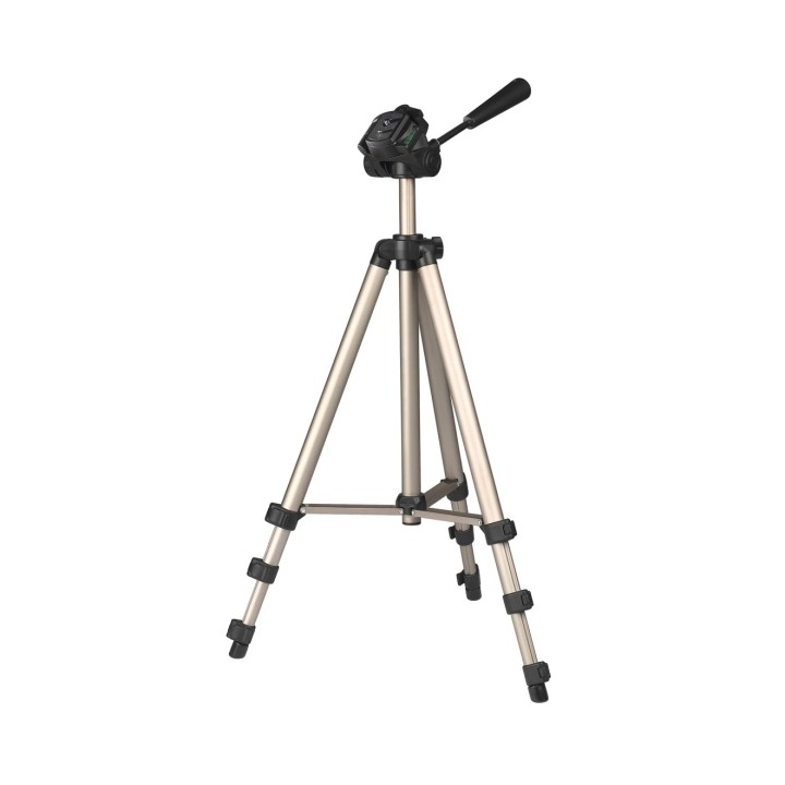Hama Star 75 Tripode para Camara con Rosca 1/4" - Peso Max 2.5kg - Altura Ajustable hasta 125cm - Aluminio - Soporte de Liberaci