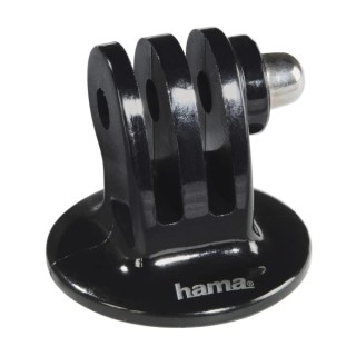 Hama Adaptador de Camara Deportiva para Tripode de 1/4 - Plastico - Ligero - Color Negro
