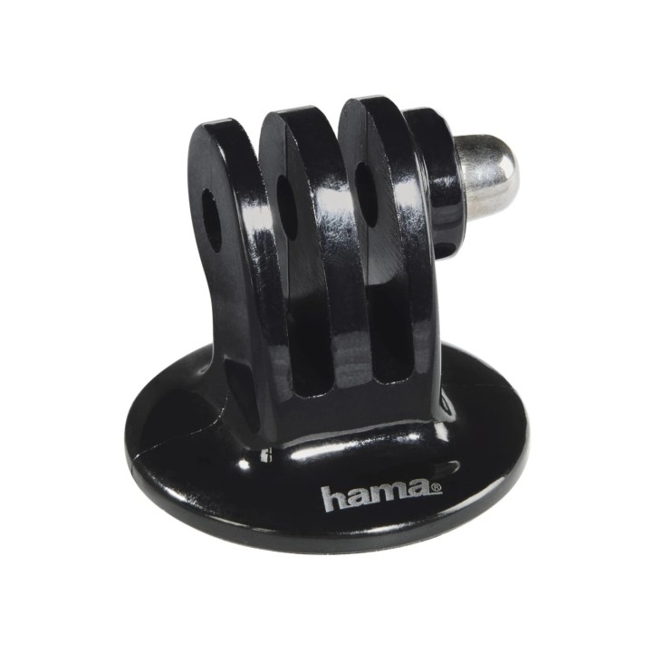 Hama Adaptador de Camara Deportiva para Tripode de 1/4 - Plastico - Ligero - Color Negro