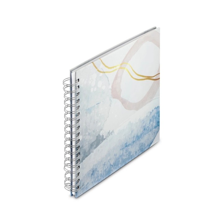 Hama Album de Fotos con Espiral - 50 Paginas Blancas - 28x24cm - Multicolor
