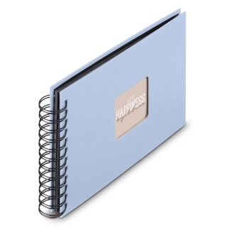 Hama Album de Fotos con Espiral - 50 Hojas - 24x17cm - Color Azul