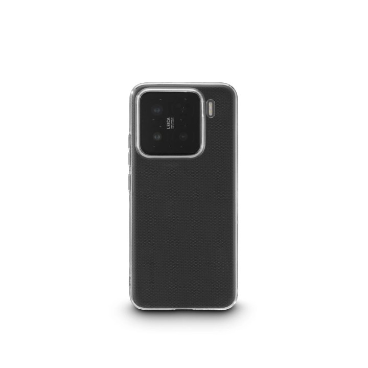 Hama Always Clear Funda para Xiaomi 15 - Antideslizante - Poliuretano Termoplastico - Bordes Elevados - Color Transparente