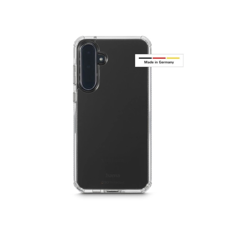 Hama Extreme Protect Funda para Samsung Galaxy A36 5G - Antideslizante - Policarbonato - Proteccion D3O - Bordes Elevados - Colo