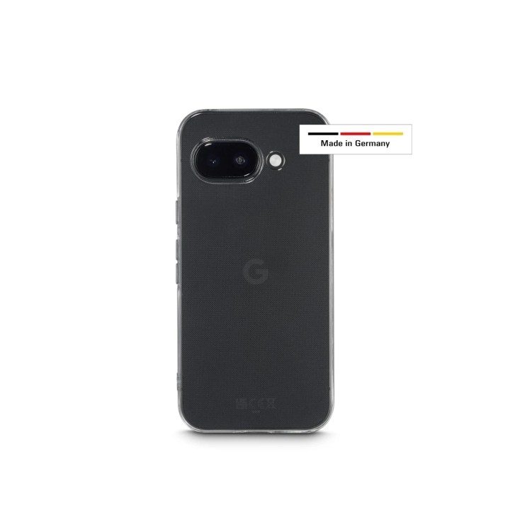 Hama Always Clear Funda Google Pixel 9A - Antideslizante - Poliuretano Termoplastico - Bordes Elevados - Color Transparente